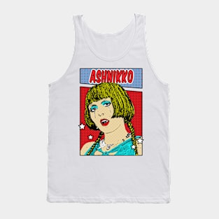 Ashnikko Pop Art Comic Style Tank Top